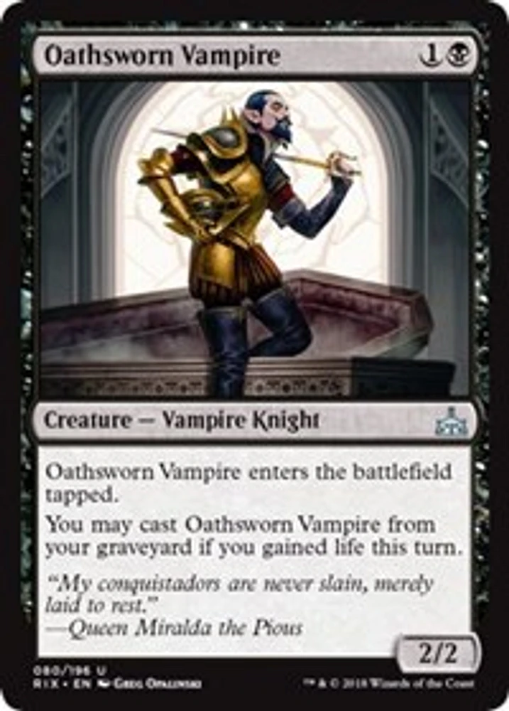 Oathsworn Vampire