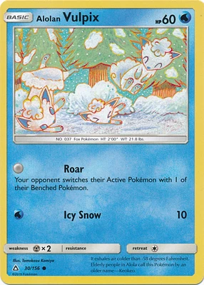 Alolan Vulpix - 30/156