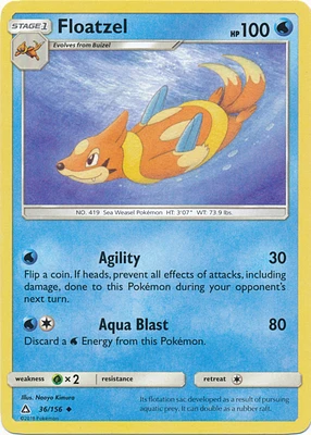 Floatzel - 36/156