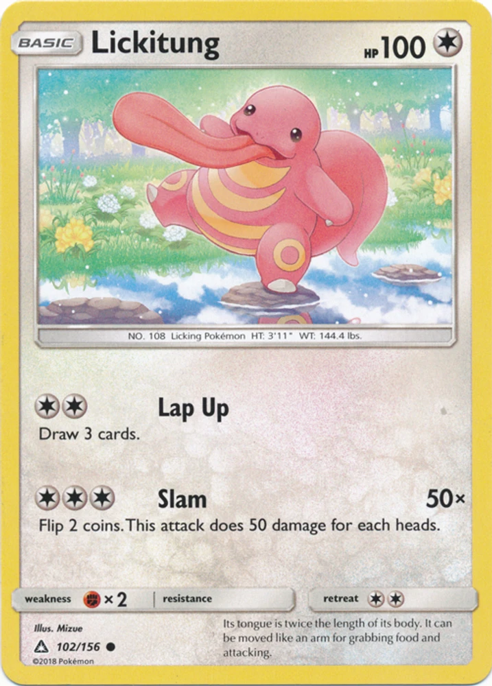 Lickitung - 102/156 - Common