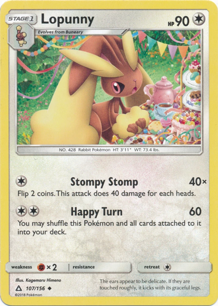 Lopunny - 107/156 - Uncommon