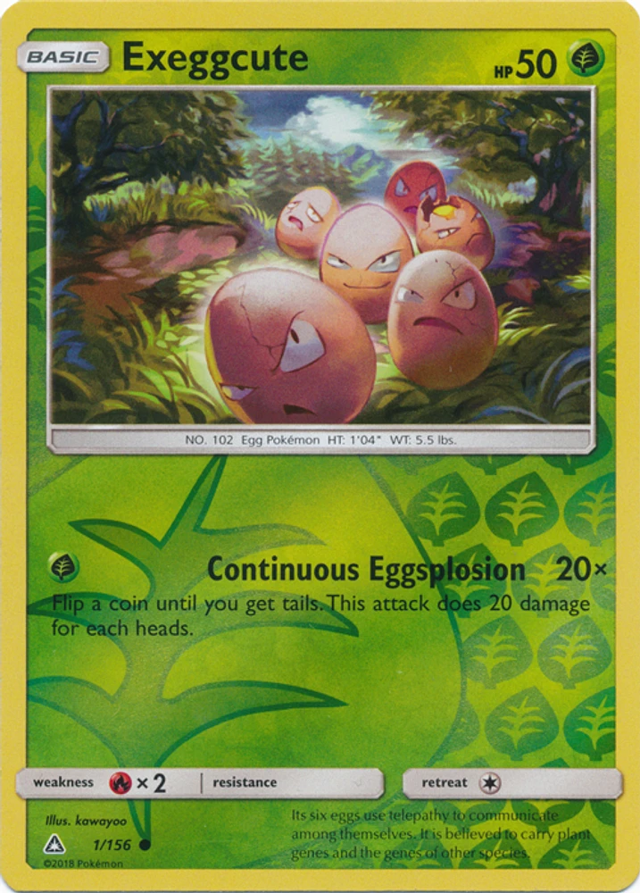 Exeggcute - 1/156