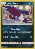 Honchkrow - 72/156 - Uncommon - Reverse Holo