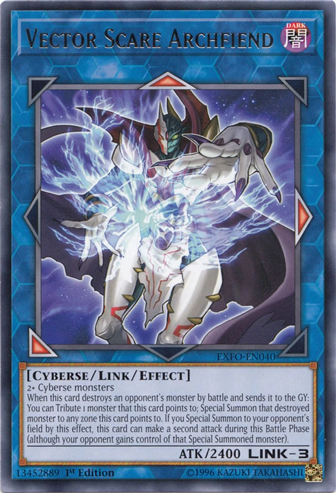 Vector Scare Archfiend - EXFO-EN040 - Rare