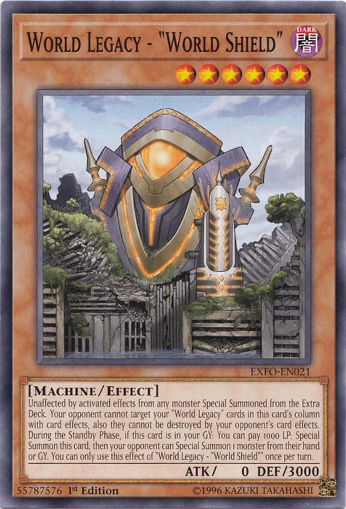 World Legacy - "World Shield" - EXFO-EN021 - Common