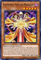 Illusionist Faceless Magician - LED2-EN002 - Rare - 1st Edition