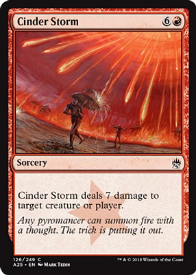 Cinder Storm - Foil