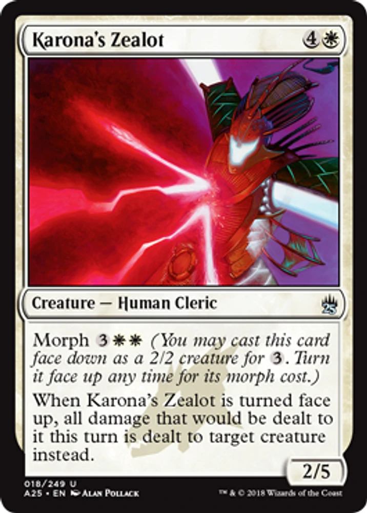 Karona's Zealot - Foil