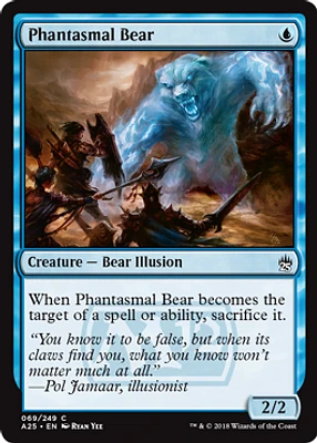 Phantasmal Bear - Foil