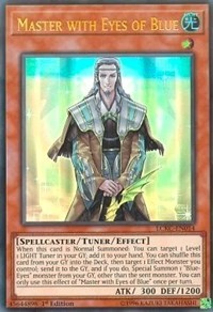 Master with Eyes of Blue - LCKC-EN014 - Ultra Rare - 1st Edition