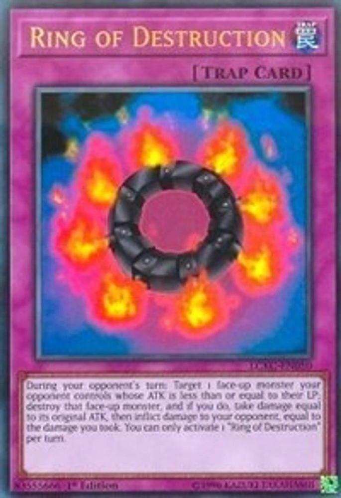 Ring of Destruction - LCKC-EN050 - Ultra Rare - 1st Edition