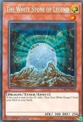 The White Stone of Legend - LCKC-EN010 - Secret Rare - 1st Edition