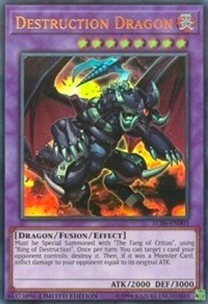 Destruction Dragon - LC06-EN003 - Ultra Rare - Limited Edition