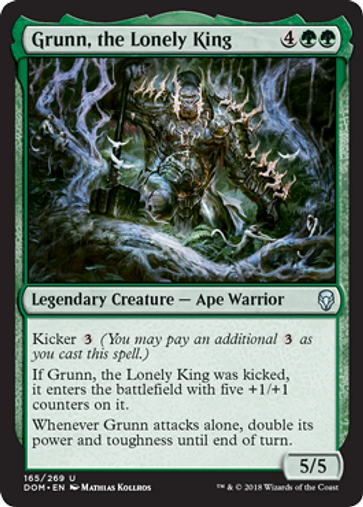 Grunn, the Lonely King