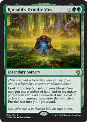 Kamahl's Druidic Vow