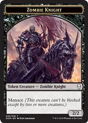 Zombie Knight Token