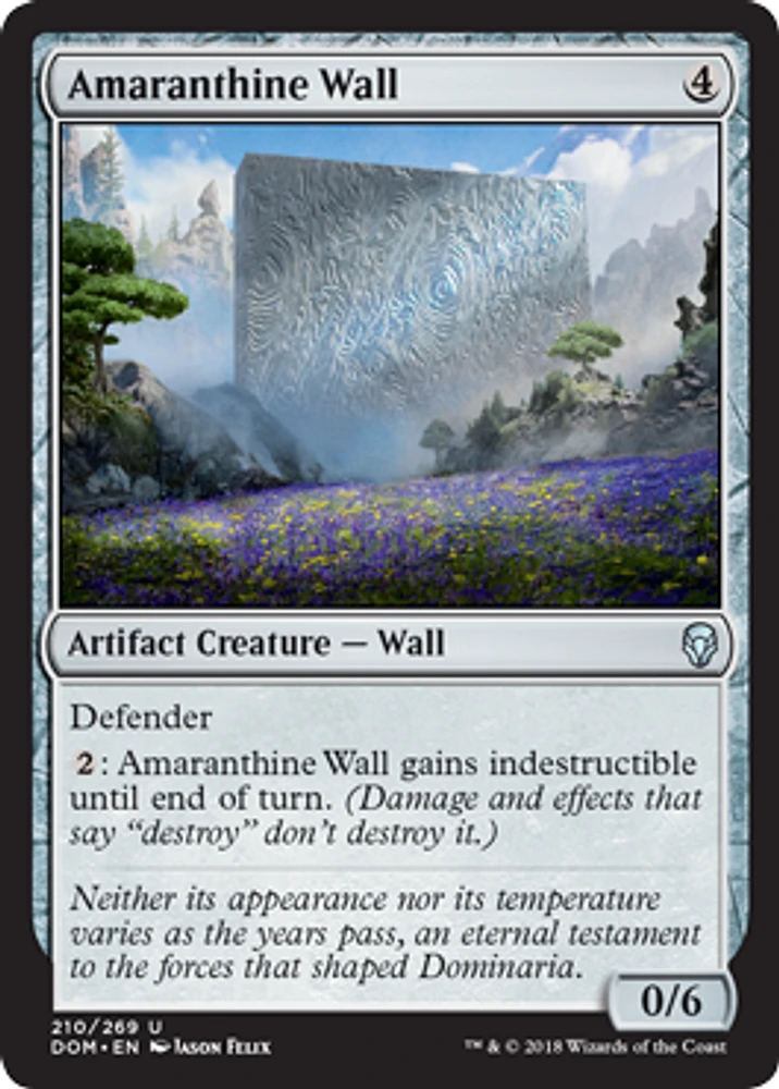 Amaranthine Wall