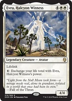 Evra, Halcyon Witness - Foil - Prerelease Promo