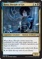 Rona, Disciple of Gix - Foil - Prerelease Promo