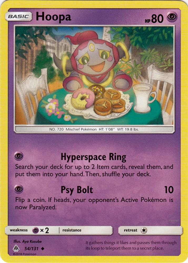 Hoopa - 54/131 - Uncommon