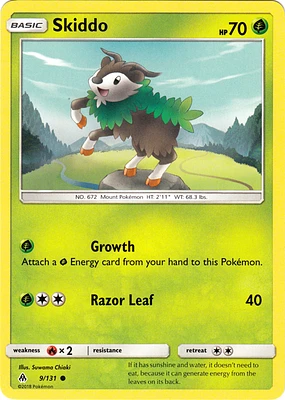 Skiddo - 9/131 - Common