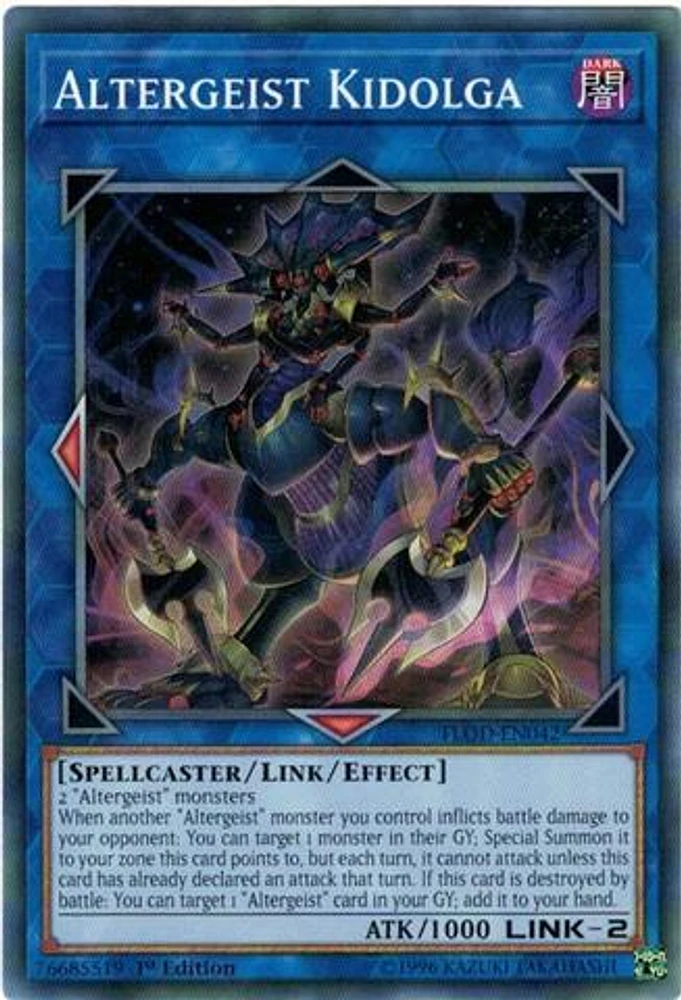 Altergeist Kidolga - FLOD-EN042 - Common - 1st Edition