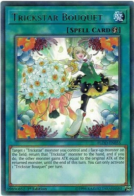 Trickstar Bouquet - FLOD-EN055 Rare 1st Edition