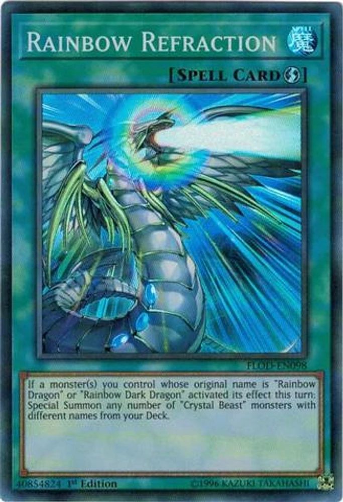 Rainbow Refraction - FLOD-EN098 - Super Rare - 1st Edition