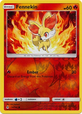 Fennekin - 14/131 - Common - Reverse Holo