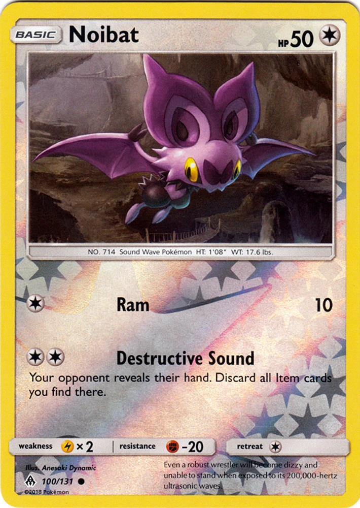 Noibat - 100/131 - Common - Reverse Holo