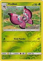 Vivillon - 8/131 - Rare - Reverse Holo