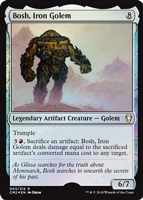 Bosh, Iron Golem - Foil