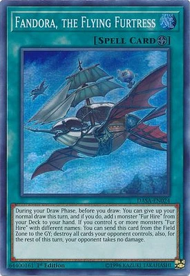 Fandora, the Flying Furtress - DASA-EN024 - Super Rare