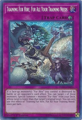 Training Fur Hire, Fur All Your Training Needs - DASA-EN026 - Secret Rare - 1st Edition