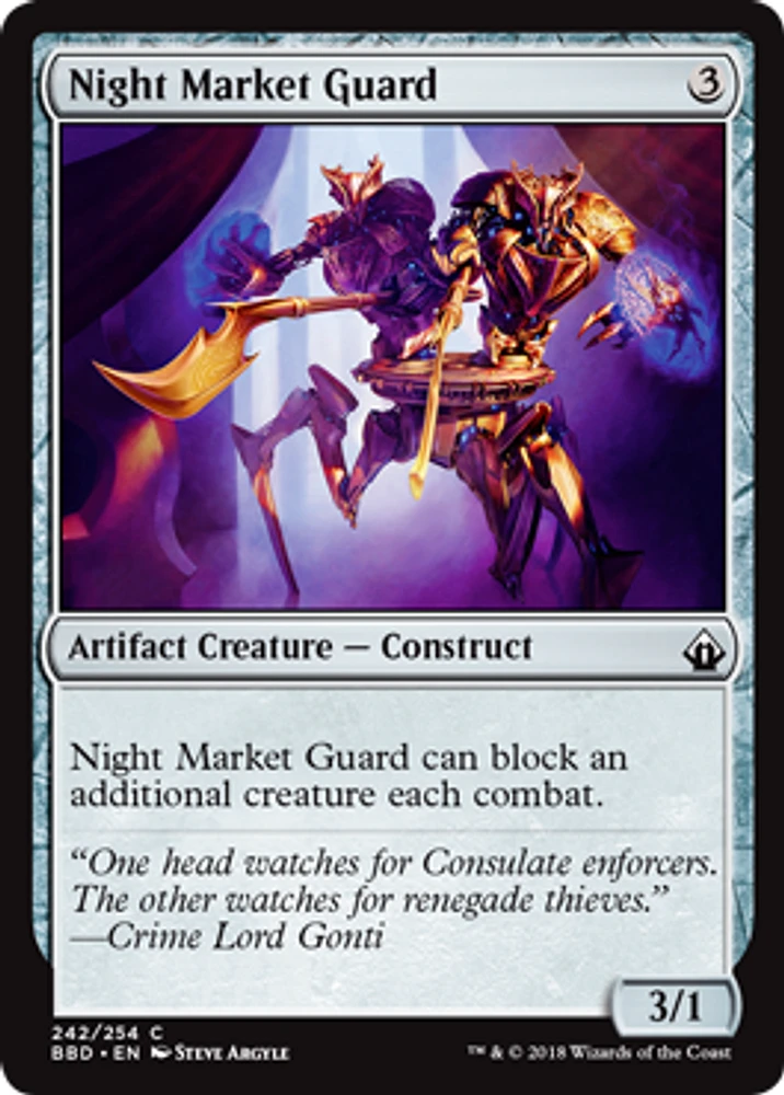 Night Market Guard - Foil