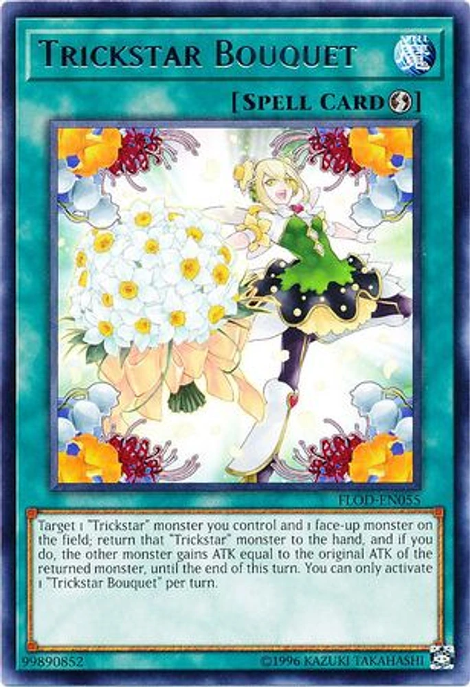 Trickstar Bouquet - FLOD-EN055 - Rare - Unlimited Edition