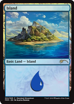 Island - Foil - 2018 Standard Showdown