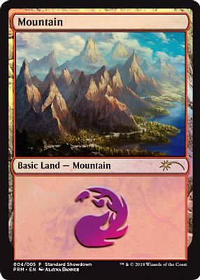 Mountain - Foil - 2018 Standard Showdown