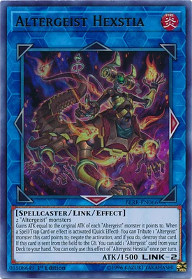 Altergeist Hexstia - BLRR-EN066 - Ultra Rare - 1st Edition