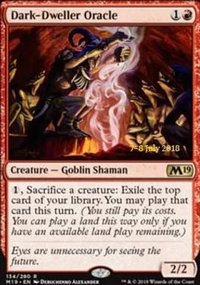 Dark-Dweller Oracle - Foil - Prerelease Promo