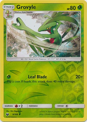 Grovyle - 9/168 - Uncommon - Reverse Holo