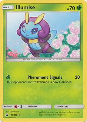 Illumise - 18/168 - Uncommon