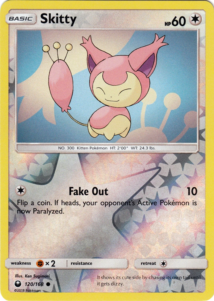 Skitty - 120/168 - Common - Reverse Holo