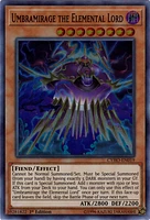 Umbramirage the Elemental Lord - CYHO-EN019 - Super Rare - 1st Edition