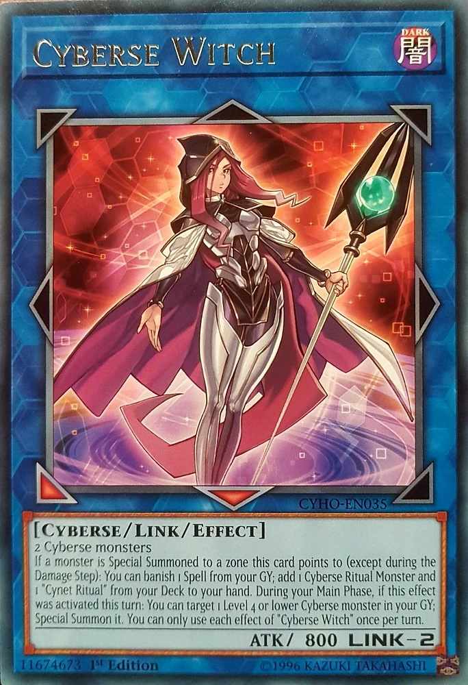 Cyberse Witch - CYHO-EN035 - Rare