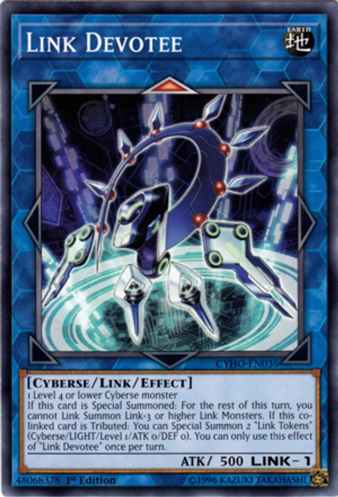 Link Devotee - CYHO-EN036 - Common - 1st Edition