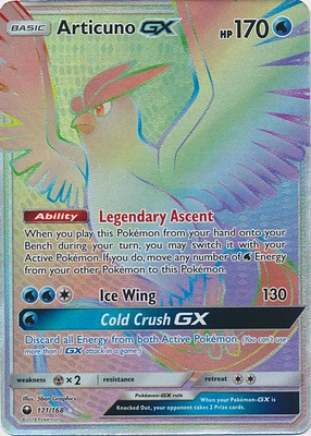 Articuno GX - 171/168 - Secret Rare