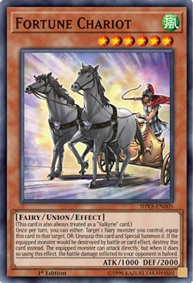 Fortune Chariot - SHVA-EN005 - Super Rare - 1st Edition