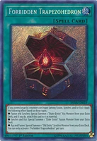 Forbidden Trapezohedron - SHVA-EN019 Secret Rare 1st Edition