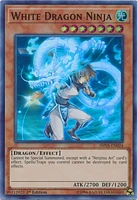 White Dragon Ninja - SHVA-EN024 - Super Rare - 1st Edition